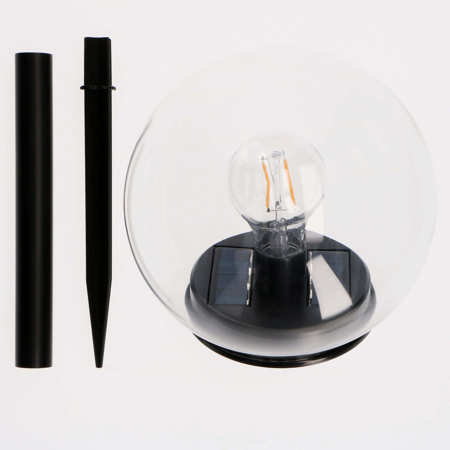 Vintage Solar Priklamp met sensor - Automatisch aan/uit - Warm wit licht - IP44 - 54 cm Buitenlampen LED.nl