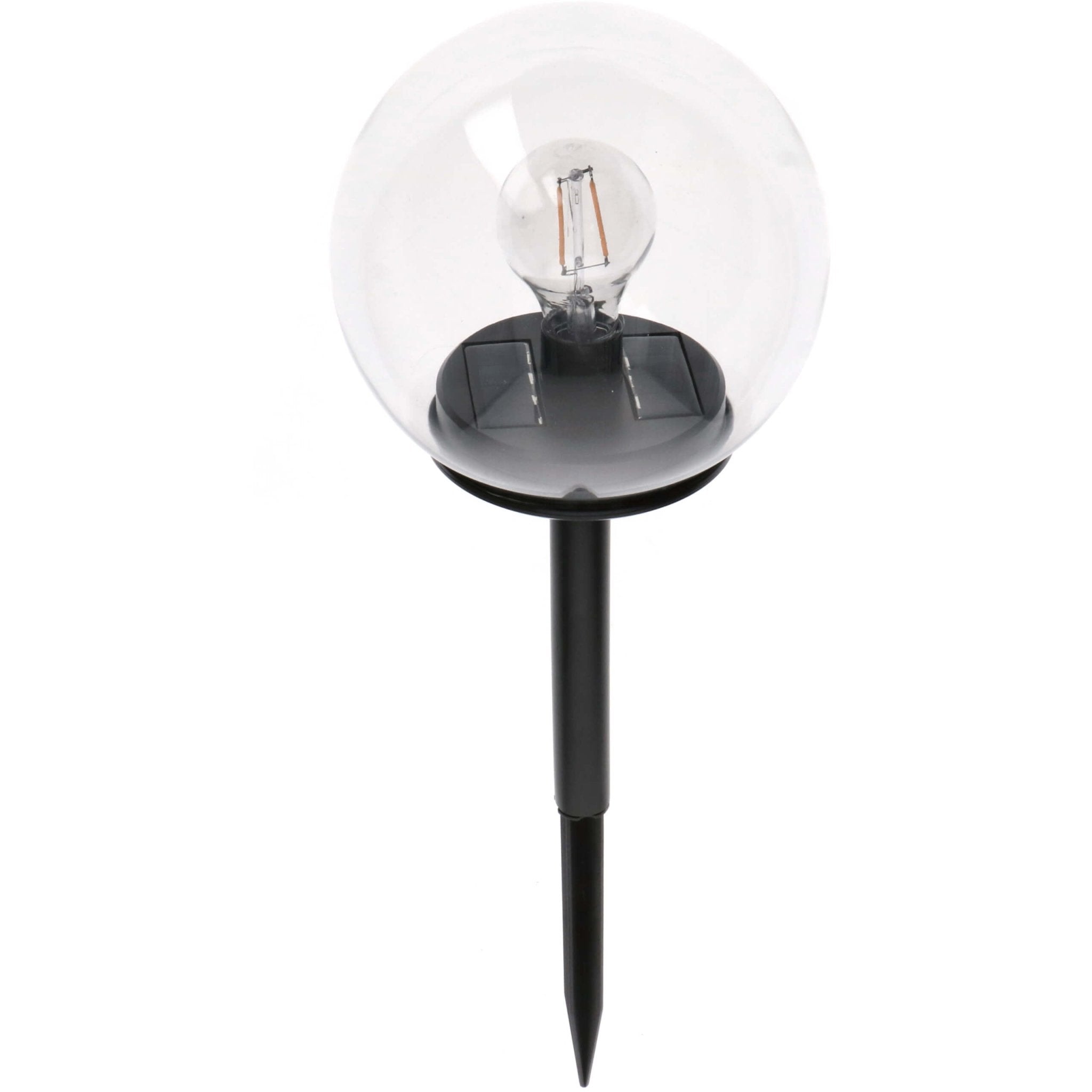Vintage Solar Priklamp met sensor - Automatisch aan/uit - Warm wit licht - IP44 - 54 cm - LED.nl